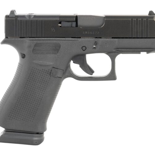 Glock UX4350203FRMOS G43X MOS 9mm Luger 15+1 3.41" Black GMB Barrel, Black Steel Serrated w/Optic Slide, Black Polymer Frame w/Accessory Rail, Ambidextrous, USA Made