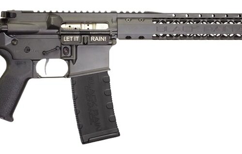 Black Rain Ordnance SSP300BLKSMK SSP  300 Blackout 30+1 16" Black Nitride Threaded Barrel, Smoke Cerakote Aluminum Receiver w/Picatinny Rail, Magpul MOE SL Black Polymer Stock, Black Magpul Grip