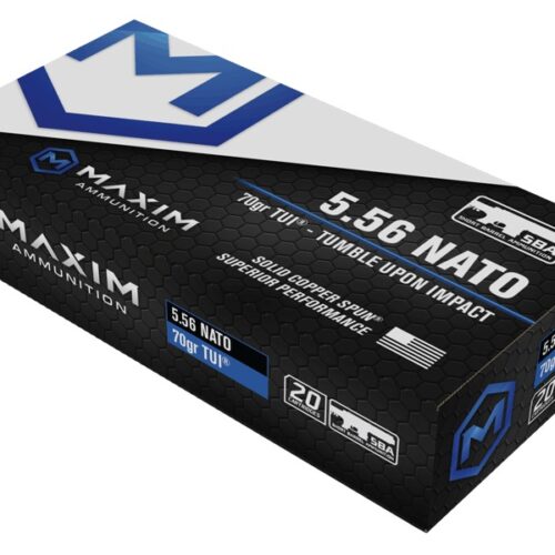 MAXIM MXM-49002 5.56 NATO 70GR TUI SBA 20/25