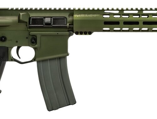 Griffin Armament MK1RECCEWHG-W MK1 RECCE 223 Wylde 30+1 16.10" Black Anodized Barrel, Warhawk Green Anodized Aluminum Receiver w/Picatinny Rail, M-LOK Handguard, Griffin Extreme Condition Black Polyme