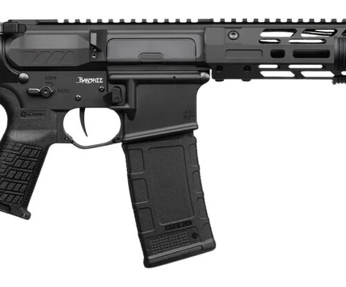 CMMG 30A0ED0-AB Zeroed Banshee Mk4 300 Blackout 30+1 6.50" Black Nitride Threaded Barrel, Black Armor Cerakote Aluminum Receiver w/Picatinny Rail, M-LOK Handguard, Black Polymer CMMG RipBrace, CMMG Ze