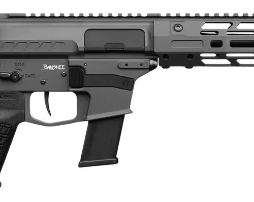 CMMG 45AEA70-TNG MkG 45 ACP 13+1 6.50" Black Nitride Threaded Barrel. Tungsten Cerakote Aluminum Receiver w/Picatinny Rail, M-LOK Handguard, Black Polymer CMMG RipBrace, CMMG Zeroed Grip, Ambidextrous