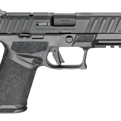 Springfield Armory ECA9409BLC Echelon Alpha 40.C 9mm Luger 10+1 4" Black Melonite Barrel & Optic Ready/Serrated Slide, Black Polymer Frame w/Picatinny Rail Adaptive Texture Grip