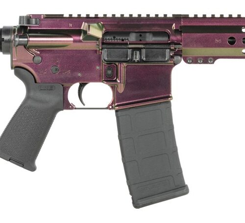 Shark Coast Tactical SCC07268RZRBK-P Razorback  5.56 NATO 30+1 10.50" Black Nitride Threaded Barrel, Aluminum Receiver w/Picatinny Rail, M-LOK Handguard, Polymer SB Tactical SBA3 Brace, Polymer Grip