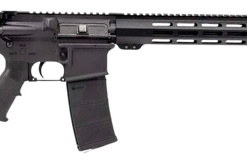 Andro Corp Industries 55616BB ACI-15 Bravo 5.56 NATO 30+1 16" Black Nitride Threaded Barrel, Black Anodized Aluminum Receiver w/Picatinny Rail, M-LOK Handguard, M4 Black Polymer Stock, A2 Grip, Ambide