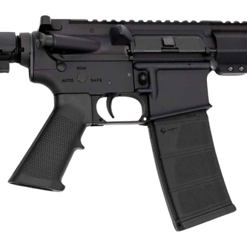 Andro Corp Industries 3008CB ACI-15 CQB 300 Blackout 30+1 8" Black Nitride Threaded Barrel, Black Anodized Aluminum Receiver w/Picatinny Rail, M-LOK Handguard, Black Polymer SBA3 Pistol Brace, A2 Grip