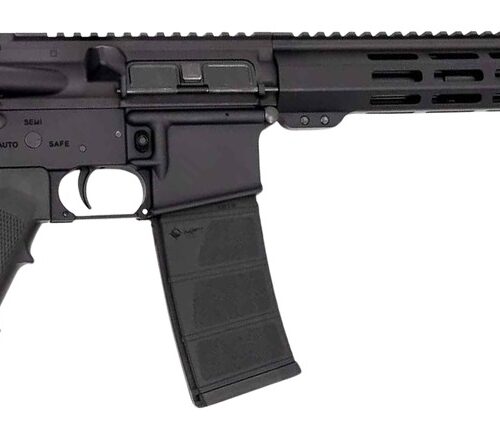 Andro Corp Industries 30016BB ACI-15 Bravo 300 Blackout 30+1 16" Black Nitride Threaded Barrel, Black Anodized Aluminum Receiver w/Picatinny Rail, M-LOK Handguard, M4 Black Polymer Stock, Black A2 Gri