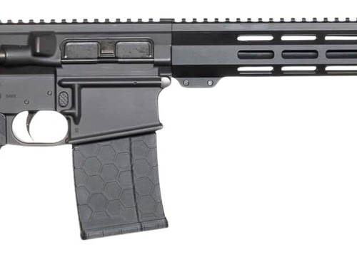 Andro Corp Industries 30816DBFORGED ACI-10 Divergent 308 Win 20+1 16" Black Nitride Threaded Barrel, Black Cerakote Aluminum Receiver w/Picatinny Rail, M-LOK Handguard, M4 Black Polymer Stock, A2 Grip