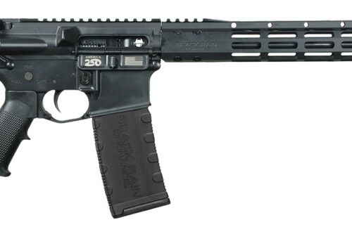 Black Rain Ordnance BRO-26052801 Spec15 5.56 NATO 30+1 16" Black Nitride Barrel, Matte Black Cerakote Aluminum Receiver w/Picatinny Rail, M-LOK Handguard, MFT Minimalist Black Polymer Stock, Black G.I