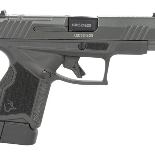 Taurus 1-GX4XLP94GR GX4XL T.O.R.O. 9mm Luger 13+1 3.71" Black DLC Barrel, Graphene Cerakote Alloy Steel Optic Ready/Serrated Slide, Matte Black Stainless Steel Frame, Interchangeable Backstrap Grip