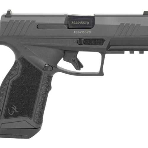 Taurus 1-GX4CR941-5X10 GX4 Carry Compact 9mm Luger 15+1 3.70" Satin Black DLC Barrel, Black Gas Nitride Alloy Steel Serrated Slide, Matte Black Stainless Steel Frame w/Picatinny Rail, Interchangeable
