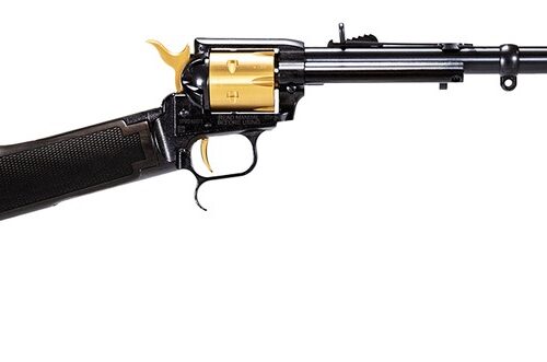 Heritage Mfg BR226B16HSBGLD Rough Rider Rancher 22 LR 6 16.12" Aluminum Receiver