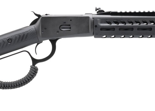Rossi 920441613-TBRP R92  44 Mag 8+1 16.50" Black Cerakote Alloy Steel Threaded Barrel & Drilled & Tapped Receiver, Black Fixed Wood Stock