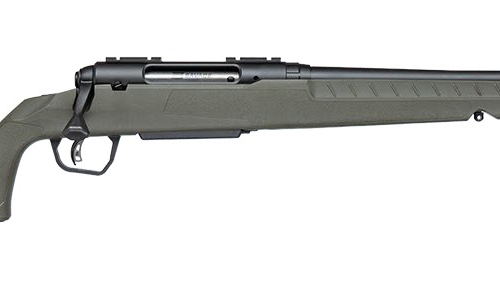 Savage Arms 33120 Axis 2  25-06 Rem 4+1 20" Matte Black Carbon Steel Threaded Barrel, Drilled & Tapped Receiver, OD Green Fixed w/Pistol Grip Synthetic Stock, Right Hand