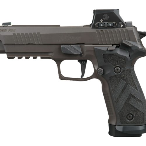 Sig Sauer 226X59LEGIONSAORXSL P226 X5 Legion w/Optic Full Size 9mm Luger 20+1 4.40" Legion Gray Cerakote Stainless Steel Integrated Compensator/Serrated w/Optic Slide & Alloy Frame w/Picatinny Rail, L