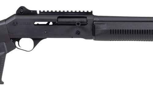 Panzer Arms PAM4TSSB M4 12 Gauge Semi-Auto 3" 5+1 18.50" Black Barrel, Black Aluminum Receiver w/Picatinny Rail, Black Fixed Synthetic Stock, Black Polymer Grip