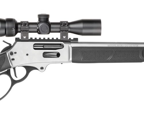 Smith & Wesson 14824 1854 Combo 30-30 Win 6+1 20" Stainless Steel Threaded Barrel & Receiver w/Picatinny Rail, M-LOK Forend, Black Fixed Synthetic Stock, Vortex Crossfire HD 2-7x32mm Scope