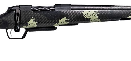 Fierce Firearms ROGSCMX22CM20BF Carbon Mini Rogue XP 22 Creedmoor 3+1 20" Carbon Fiber Match Grade Barrel, Black DLC Stainless Steel Drilled & Tapped Receiver, Forest Camo Push Button Adj Cheek Piece