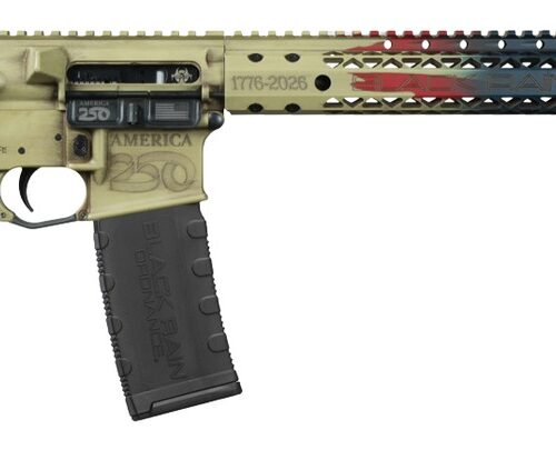 Black Rain Ordnance BRO-AMFLAG-WTP-250 Spec15 5.56 NATO 30+1 16" We The People Aluminum Receiver w/Picatinny Rail,Magpul MOE SL Black Polymer Stock, Black Magpul Grip