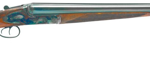 Dickinson LLC Plantation 410 Gauge Break Open 2.75" 2rd 28" Gloss Blued Side By Side Barrel, True Bone-Charcoal Case Hardening Engraved Receiver, English Style Turkish Walnut Stock