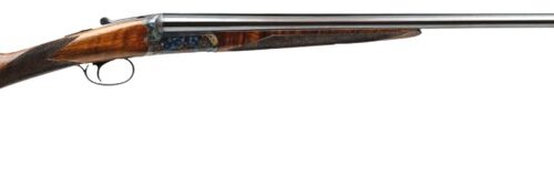 Dickinson LLC Estate Break Open 2.75" 2rd 28" Side By Side Barrel, True Bone-Charcoal Case Hardening Receiver, Turkish Walnut Stock