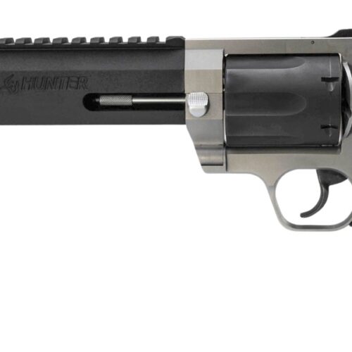 Taurus 2-35085RH Raging Hunter  350 Legend 6 Shot 8.38" Matte Black Barrel w/Picatinny Rail, Matte Black Oxide Cylinder,  Matte Stainless Steel Frame w/Picatinny Rail, Transfer Bar Safety