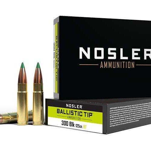 NOSLER BT Var 300Blk 125gr BTSP 20/bx