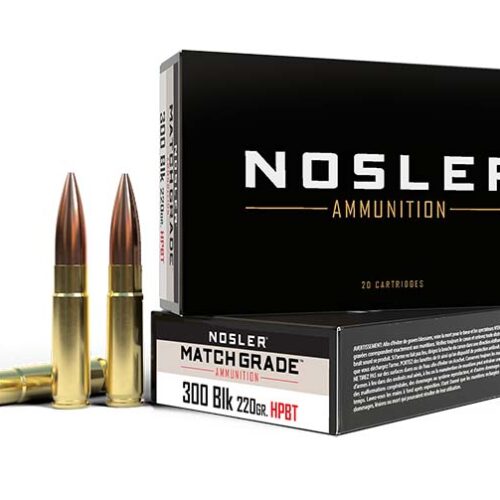 NOSLER BT Match 300 BLK 220gr HPBT 20rd