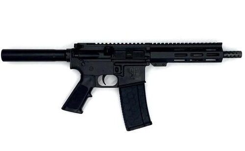 GLFA 223 WYLDE PISTOL BLACK 7.5IN BARREL 7.125IN MLOK STYLE RAIL 30RD GL15223P BLK