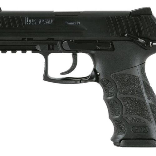 H&K P30 S V3 SA/DA 9MM 3.85IN BARREL 2-10RD AMBI SAFETY REAR DECOCKING BUTTON