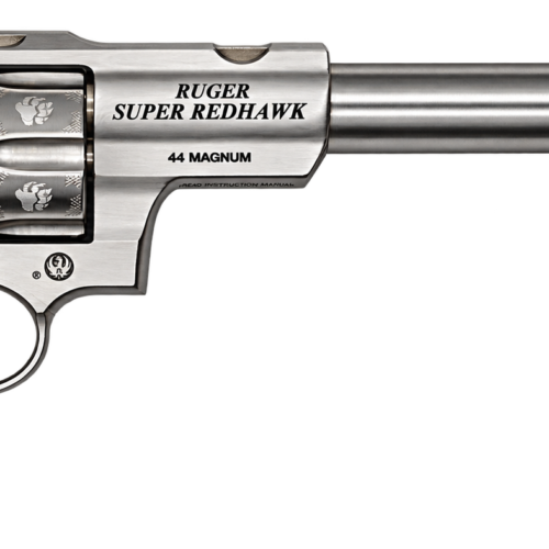 RUGER KSRH9 44 MAG 9.5IN BARREL SS W/ BEAR TRACK ENG CYL 5502 BT CAMFOUR EXCLUSIVE