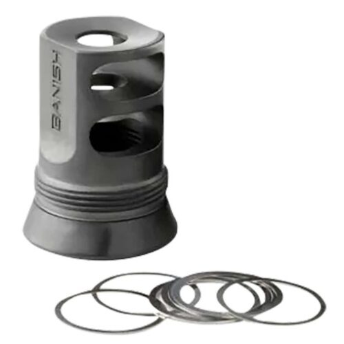 BANISH 4578 MUZZLE BRAKE 30 GOLD 1/2X28