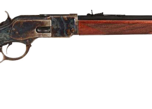 Taylors & Company 550221COM 1873 Comanchero Uberti Full Size 45 Colt (Long Colt) 10+1 20" Blued Octagon Barrel, Color Case Hardened Steel Receiver, Walnut Fixed Stock, Right Hand