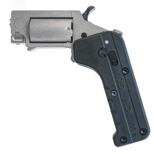 STD MFG SWITCH GUN 22MAG 3/4 BLK FOLDING GRIP