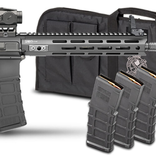 Springfield Armory STV9115556BPV2PAC SAINT Victor V2 Gear Pac 5.56 NATO 30+1 11.50" Black Melonite Barrel, M-LOK Handguard, Black Hardcoat Anodize Aluminum Receiver w/Picatinny Rail, Black Polymer SB