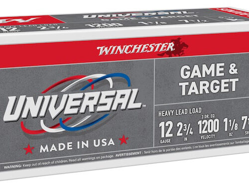WIN UNIVERSAL 12GA 2.75 #7.5 1-1/8OZ 100/2