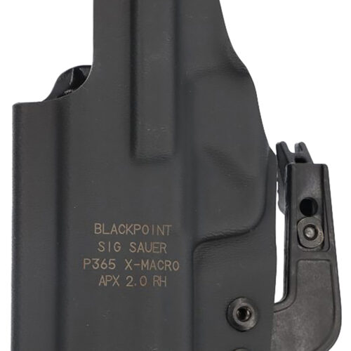 Sig Sauer 8901258 Tactical  IWB Black Fits Sig P365-XMACRO Belt Clip Right Hand