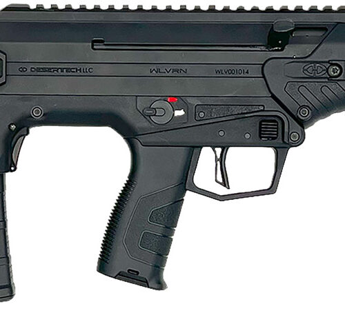 Desert Tech WLVRFD1630B WLVRN  300 Blackout 30+1 16" Black Steel Threaded Barrel, Black Hard Coat Anodized Picatinny Rail Aluminum Receiver, M-LOK Handguard, Black Polymer Chassis, Ambidextrous