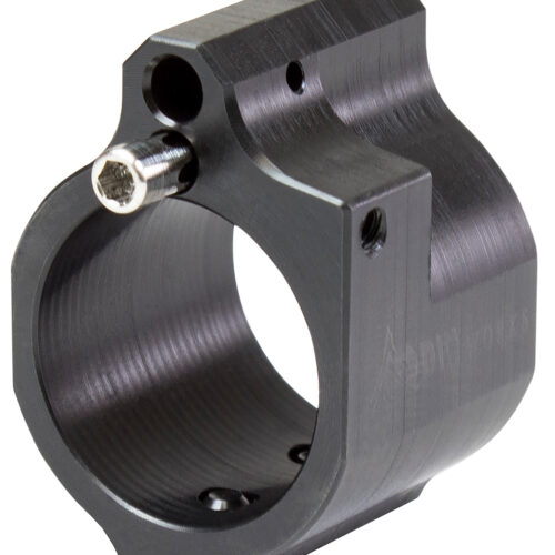 Odin Works GBADJ Gas Block Low Profile .750" Black Nitride Carbon Steel