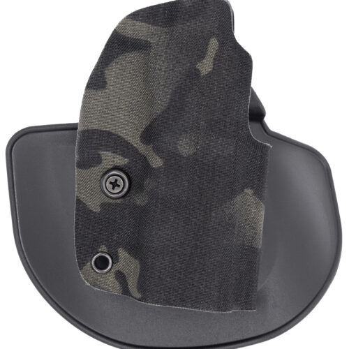 Safariland GRAVITY0835A0C1711 Gravity  OWB Black Multi-Cam Cordura Compatible w/ Glock 19/17 Paddle Right Hand