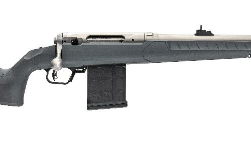 Savage Arms 32506 110 Ridge Hunter 338 Win Mag 5+1 20" Heavy Barrel, Flat Dark Gray Adj LOP Synthetic Stock, Right Hand