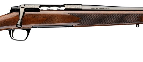 Browning 036145294 X-Bolt 2 Medallion SPR 6.5 PRC 3+1 20" Gloss Blued Threaded Barrel & Steel Drilled & Tapped Receiver, Black Walnut Fixed Stock, Right Hand