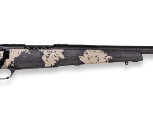 Weatherby MGS01N25CMR4B Mark V Backcountry Guide Full Size 25 Creedmoor 3+1 22" + 2" Carbon Fiber Fluted Threaded Barrel, Black Cerakote Steel Drilled & Tapped Receiver, Black w/Olive Green & Backpack