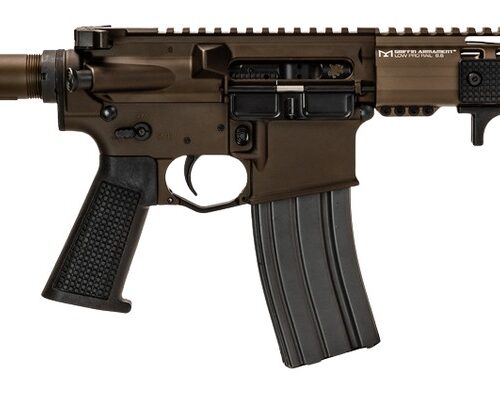 Griffin Armament MK1PSD30095PFDE-W MK1 PSD 300 Blackout 9.50" Threaded Barrel, Terra Brown Anodized Aluminum Receiver w/Picatinny Rail, M-LOK Handguard, Black Polymer SBA3 Brace, Black A3 Grip