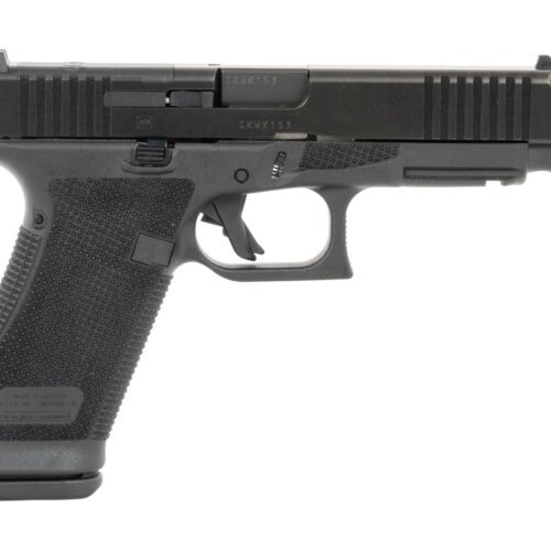 Glock P61750201TB G17 Gen6 Full Size 9mm Luger 10+1 4.49" Threaded Barrel, Steel Optic Ready/Serrated Slide, Polymer Frame w/Accessory Rail, Interchangeable Backstrap Grip, Ambidextrous