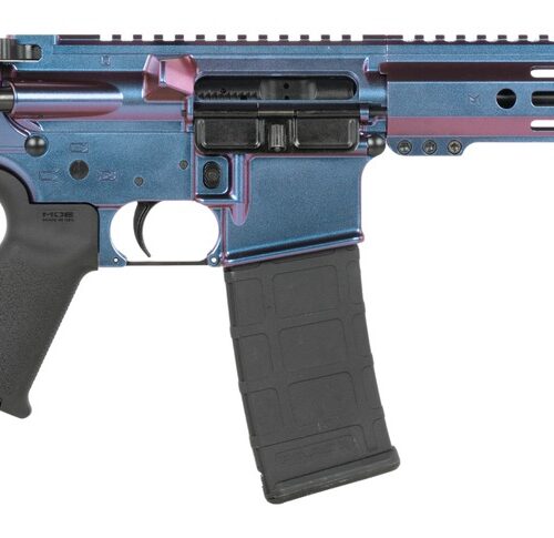 Shark Coast Tactical SCC07220MON-P Mongoose  5.56 NATO 30+1 10.50" Black Nitride Threaded Barrel, Aluminum Receiver w/Picatinny Rail, M-LOK Handguard Polymer SB Tactical SBA3 Brace, Polymer Grip