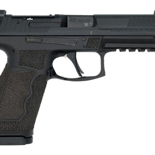 Langdon Tactical Tech VP9A1FHPRDMWC HK VP9A1F  Full Size Frame 9mm Luger 17+1 4.53" Black Nitride Polygonal Rifled Barrel, Black Nitride Optic Ready/Serrated Slide, Black Polymer Frame w/Picatinny Rai