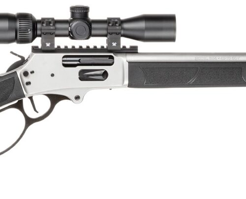 Smith & Wesson 14827 1854 Combo 45-70 Gov 6+1 20" Stainless Steel Threaded Barrel & Receiver w/Picatinny Rail, M-LOK Forend, Black Fixed Synthetic Stock, Vortex Crossfire HD 2-7x32mm Scope