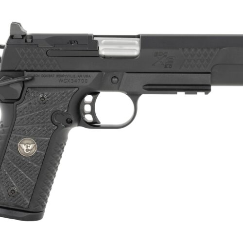 Wilson Combat 2EDCXLPR9AOR EDC X9 2.0 9mm Luger 15+1 5" Stainless Fluted Barrel, Black Armor-Tuff Optic Ready Slide, Aluminum Frame, Black G10 Grip, Ambi Safety