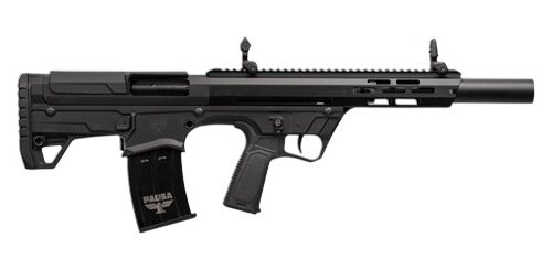 Panzer Arms PABP12BPSBLK BP12 Gen3 12 Gauge Semi-Auto 3" 5+1 18.50" Black Barrel, Black Aluminum/Polymer Receiver w/Picatinny Rail, M-LOK Handguard, Black Adj Cheekrest Polymer Stock, Black Polymer Gr